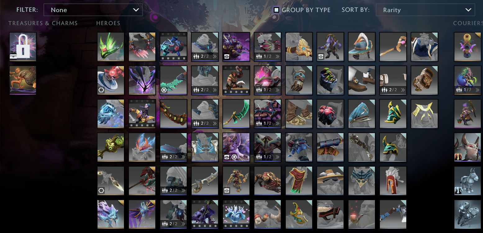 Dota 2 Account 6163 MMR Immortal 2199 Compendium LVL 70 +Items! screenshot 4